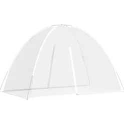 vidaXL Actividades Al Aire Libre-Mosquitera con puertas Mongolia 220 malla 200x200x130 cm