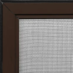vidaXL Mosquitera extensible para ventanas marrón (75-143)x50 cm Marrón Hot
