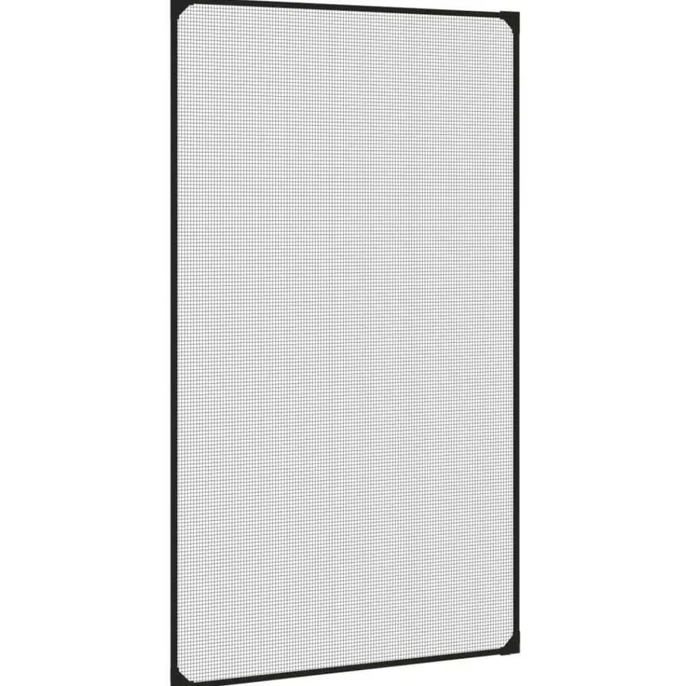 vidaXL Decoración-Mosquitera magnética para ventanas gris 80x140 cm