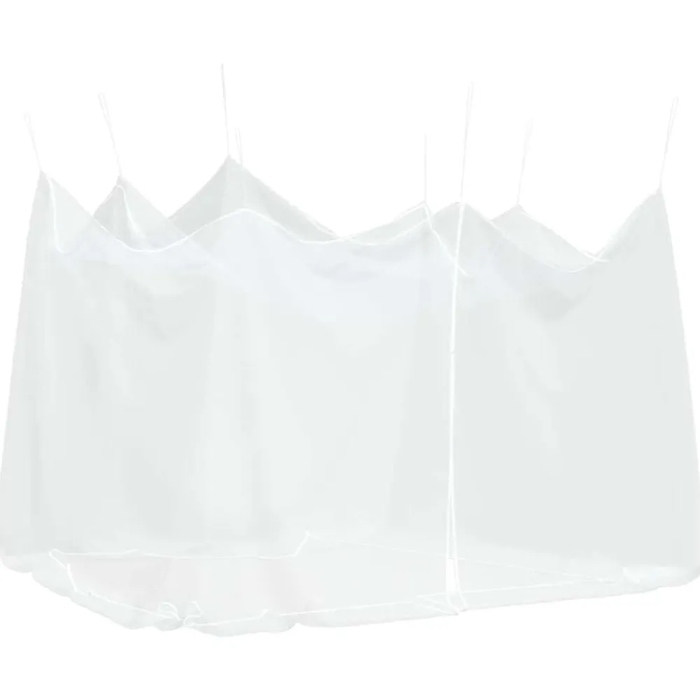 vidaXL Mosquitera para exteriores, malla 220, blanca, 300 x 300 x 250 cm Blanco Discount