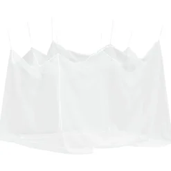 vidaXL Mosquitera para exteriores, malla 220, blanca, 300 x 300 x 250 cm Blanco Discount