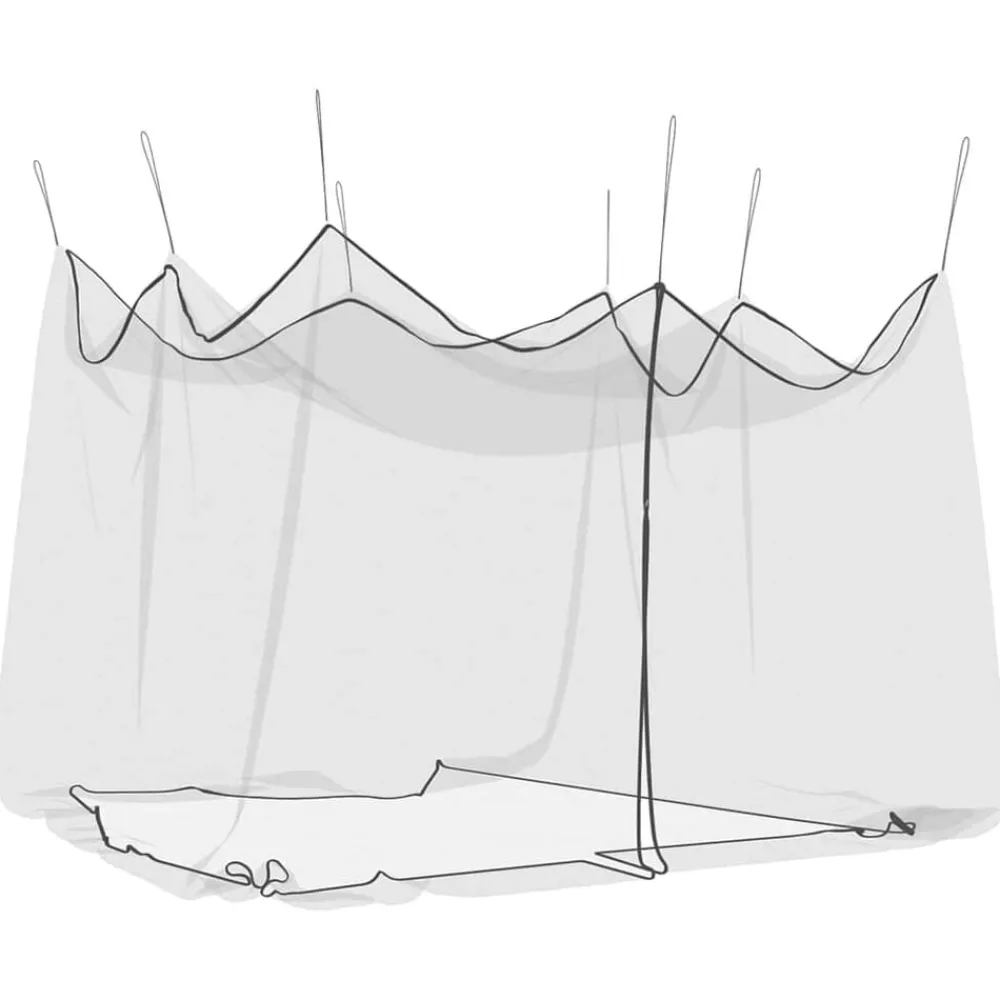 vidaXL Actividades Al Aire Libre-Mosquitera para exteriores, malla 220, negra, 300 x 300 x 250 cm