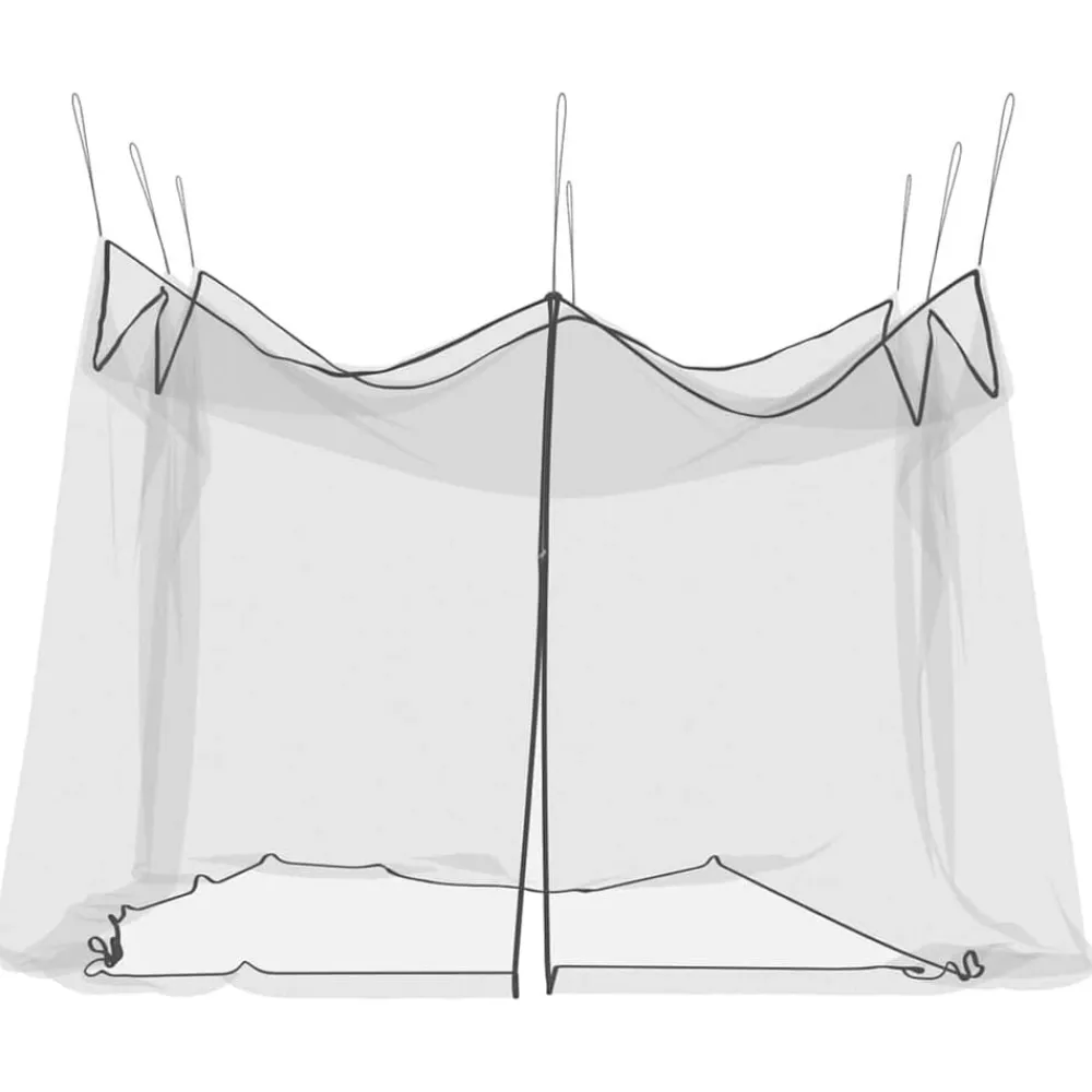 vidaXL Actividades Al Aire Libre-Mosquitera para exteriores, malla 220, negra, 300 x 300 x 250 cm