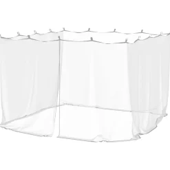 vidaXL Actividades Al Aire Libre-Mosquitera para exteriores, malla 220, blanca, 300 x 300 x 200 cm