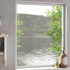 vidaXL Mosquitera para ventanas 80x100 cm Blanco New