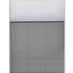 vidaXL Decoración-Mosquitera plisada para ventanas contra el sol aluminio 60x80cm