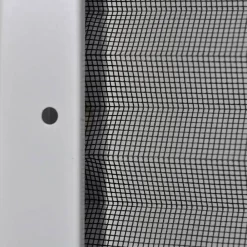 vidaXL Mosquitera plisada para ventanas aluminio 60x80cm Blanco