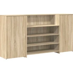 vidaXL Mobiliario De Oficina-Mostrador de recepción 200x50x103,5 cm