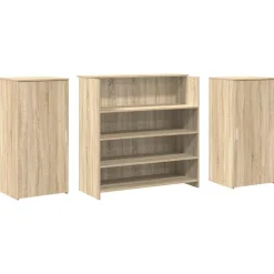 vidaXL Mobiliario De Oficina-Mostrador de recepción 200x50x103,5 cm