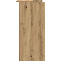 vidaXL Mobiliario De Oficina-Mostrador de recepción roble artisian 100x50x103,5 cm