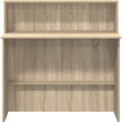 vidaXL Mobiliario De Oficina-Mostrador de recepción 100x50x103,5 cm Madera de ingeniería