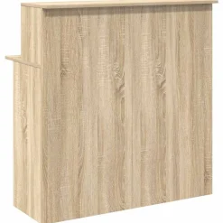 vidaXL Mobiliario De Oficina-Mostrador de recepción 100x50x103,5 cm Madera de ingeniería