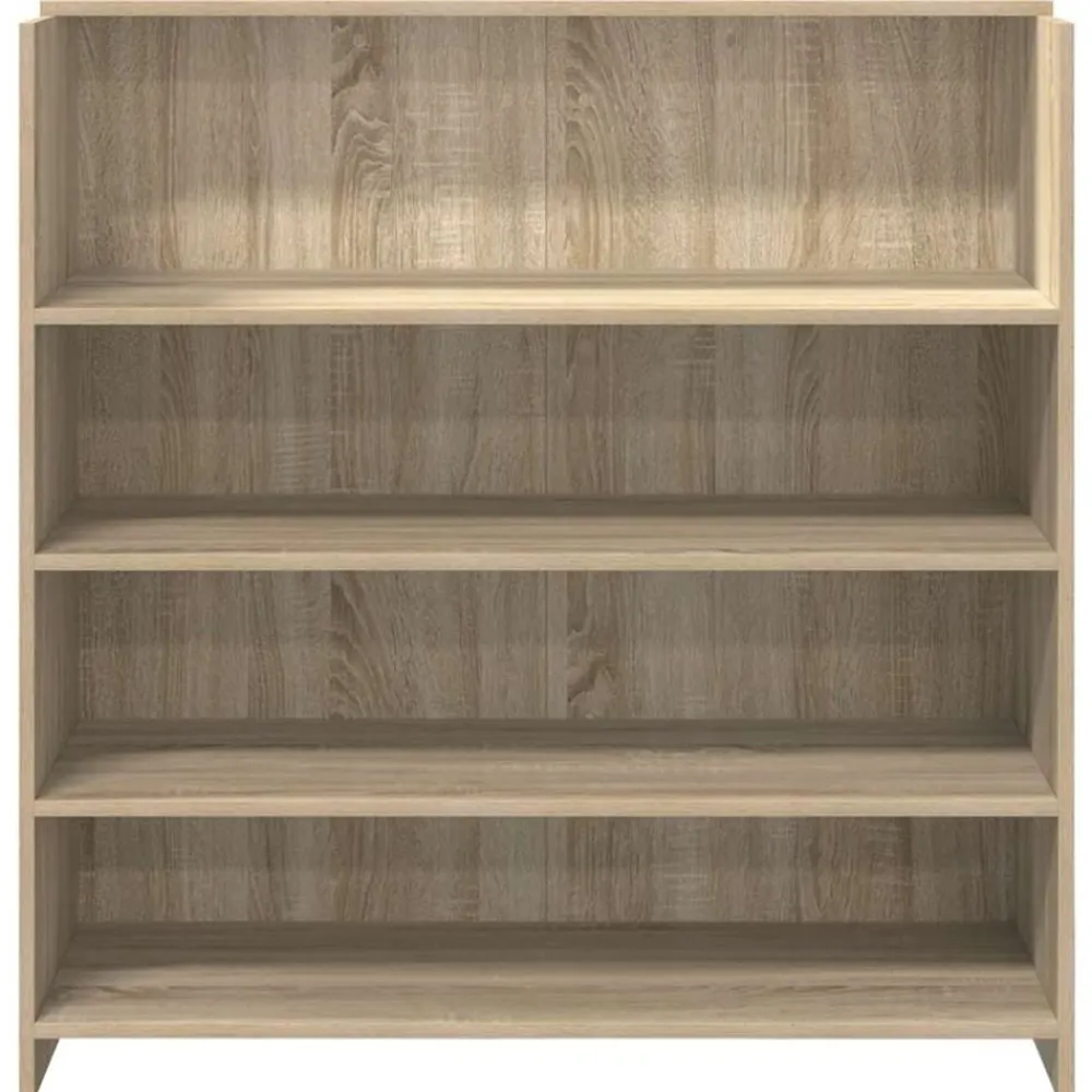 vidaXL Mostrador de recepción 100x50x103,5 cm Madera de ingeniería Roble Sonoma