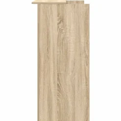 vidaXL Mostrador de recepción 100x50x103,5 cm Madera de ingeniería Roble Sonoma