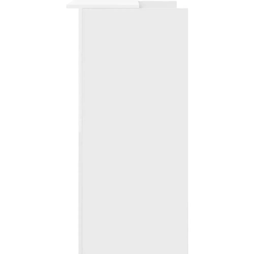 vidaXL Mostrador de recepción 100x50x103,5 cm madera de ingeniería Blanco Sale