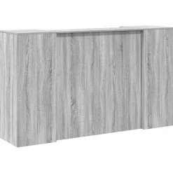 vidaXL Mostrador de recepción sonoma gris 180x50x103,5 cm Gris sonoma Online