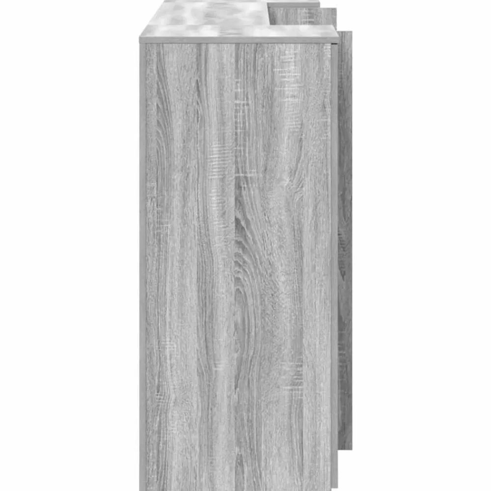 vidaXL Mostrador de recepción sonoma gris 180x50x103,5 cm Gris sonoma Online