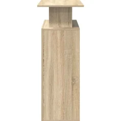 vidaXL Mostrador de recepción 100x40x104 cm Madera de ingeniería Roble Sonoma Discount