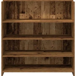 vidaXL Mostrador de recepción madera vieja 100x50x103,5 cm Madera antigua Outlet