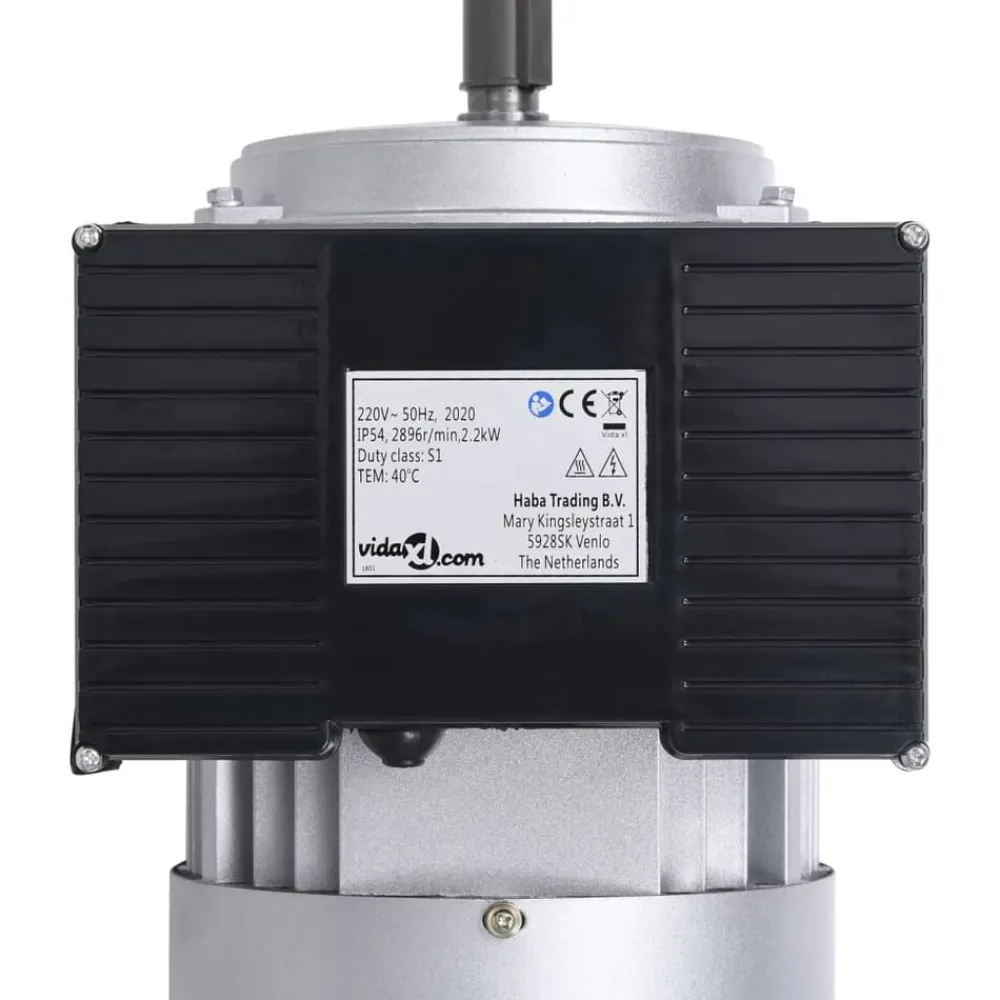 vidaXL Motor eléctrico monofásico aluminio 2,2kW/3HP 2 polos 2800 RPM Outlet