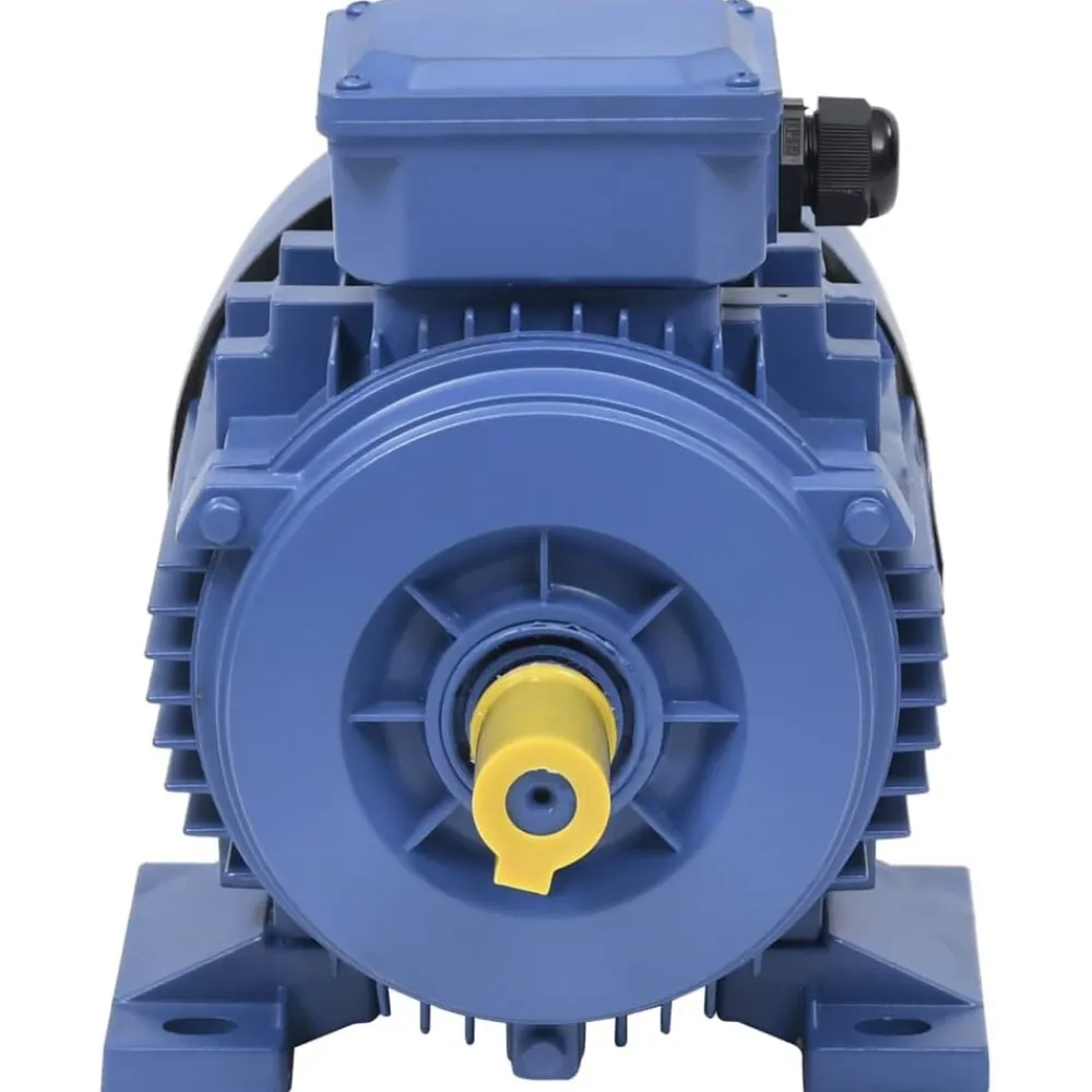 vidaXL Motor eléctrico trifásico aluminio 1,5kW/2HP 2 polos 2840 RPM New