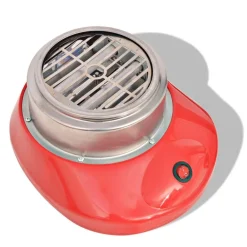 vidaXL Máquina de algodón de azúcar 480 W roja Rojo New