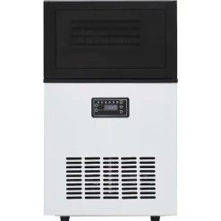 vidaXL Máquina de hacer cubitos de hielo negra 45 kg/24 h Sale