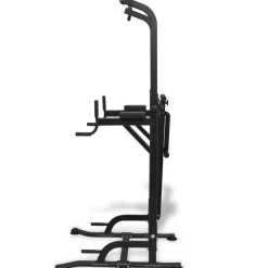 vidaXL Máquina de musculación Power Tower con banco de abdominales