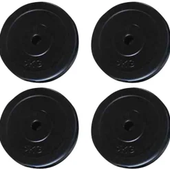 vidaXL Máquina de musculación de pared con discos de peso 40 kg Online