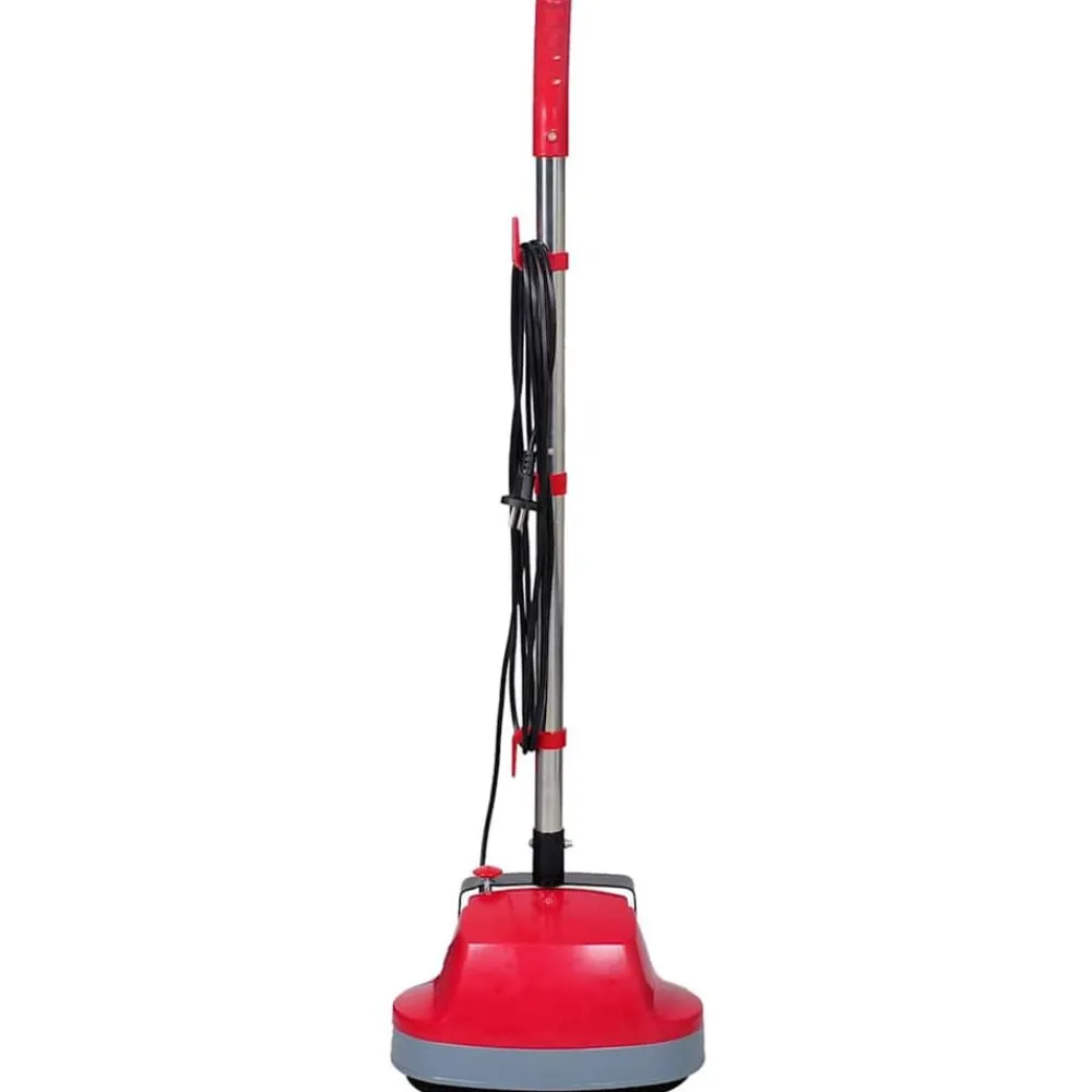 vidaXL Electrodomésticos-Máquina limpiasuelos pulidora con cabezal doble 5 en 1