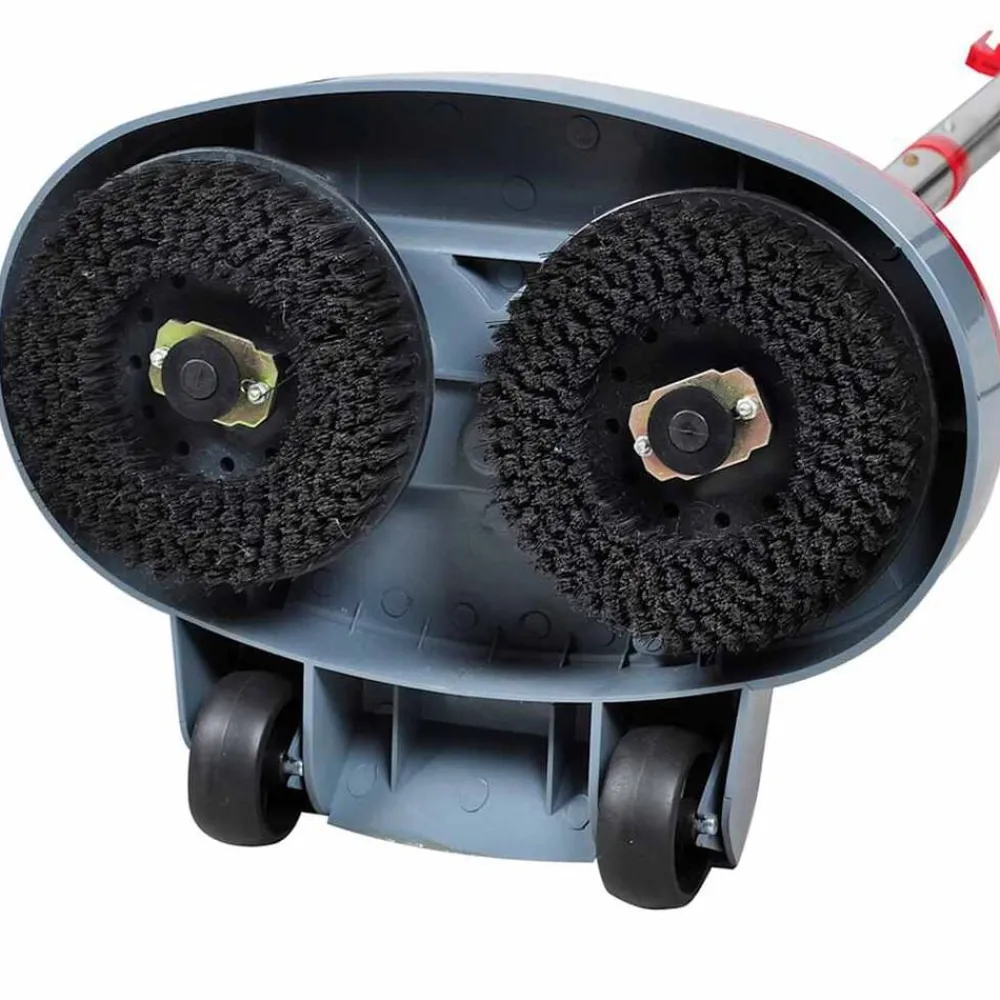 vidaXL Electrodomésticos-Máquina limpiasuelos pulidora con cabezal doble 5 en 1