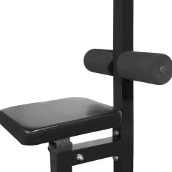 vidaXL Máquina musculación Power Tower con pesas y mancuernas 60,5 kg Sale
