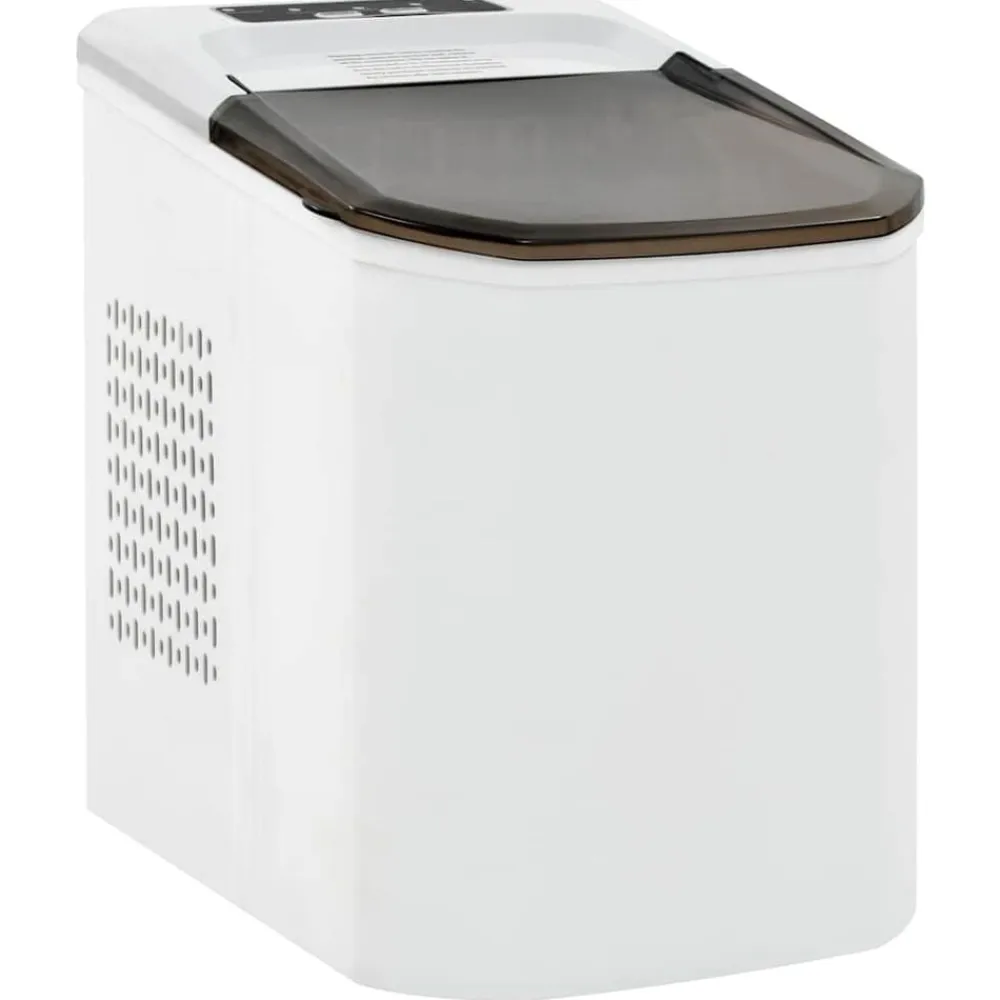 vidaXL Máquina para hacer cubitos de hielo 1,4 L 15 kg / 24 h Blanco Outlet