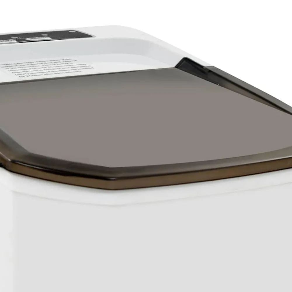 vidaXL Máquina para hacer cubitos de hielo 1,4 L 15 kg / 24 h Blanco Outlet