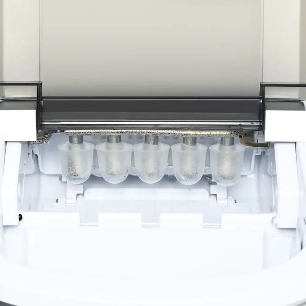 vidaXL Máquina para hacer cubitos de hielo 1,4 L 15 kg / 24 h Blanco Outlet