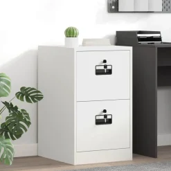 vidaXL Armarios Y Almacenamiento-Mueble archivador 44 x 50 x 74,5 cm Acero Laminado en Frío
