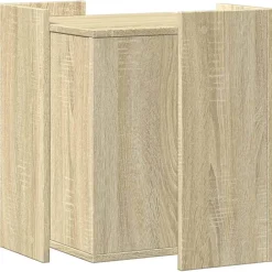 vidaXL Productos Para Mascotas-Mueble arenero para gatos madera 42x42x51 cm