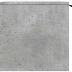 vidaXL Mueble arenero para gatos madera gris hormigón 60x40x40 cm Gris hormigón New