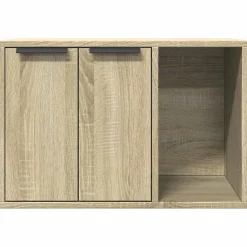 vidaXL Productos Para Mascotas-Mueble arenero para gatos madera 60x40x40 cm