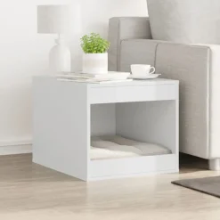 vidaXL Productos Para Mascotas-Mueble arenero para gatos madera ingeniería 47x59x42 cm