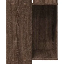 vidaXL Productos Para Mascotas-Mueble arenero para gatos madera marrón roble 42x42x51 cm