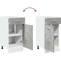 vidaXL Mueble bajo con cajón