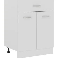 vidaXL Armarios Y Almacenamiento-Mueble bajo con cajón "Lyon" 60x46x81,5 cm madera de ingeniería