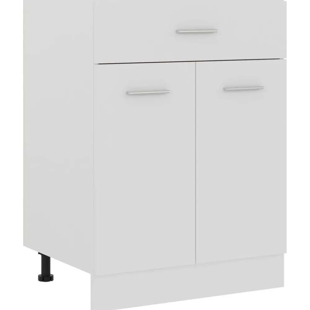vidaXL Armarios Y Almacenamiento-Mueble bajo con cajón "Lyon" 60x46x81,5 cm madera de ingeniería