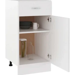 vidaXL Armarios Y Almacenamiento-Mueble bajo con cajón
