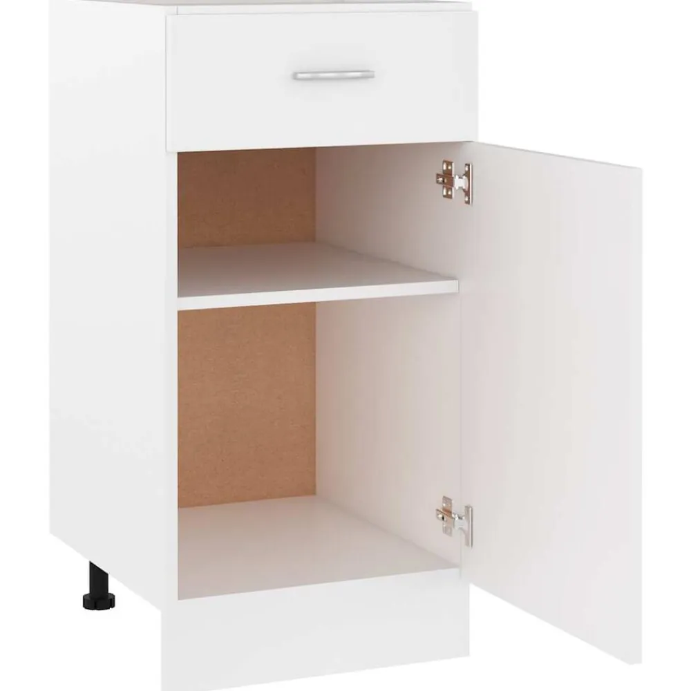 vidaXL Armarios Y Almacenamiento-Mueble bajo con cajón "Lyon" 40x46x81,5 cm madera de ingeniería