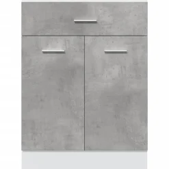 vidaXL Armarios Y Almacenamiento-Mueble bajo con cajón