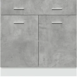 vidaXL Armarios Y Almacenamiento-Mueble bajo con cajón
