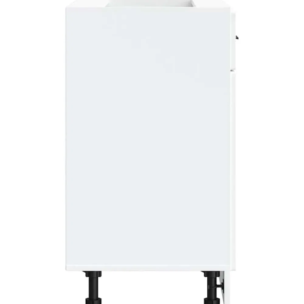 vidaXL Mueble bajo de cocinaPorto madera contrachapada blanca Blanco Sale