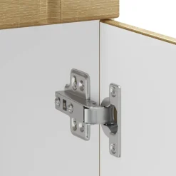 vidaXL Mueble bajo de cocina Lucca roble sonoma Madera reciclada Sale
